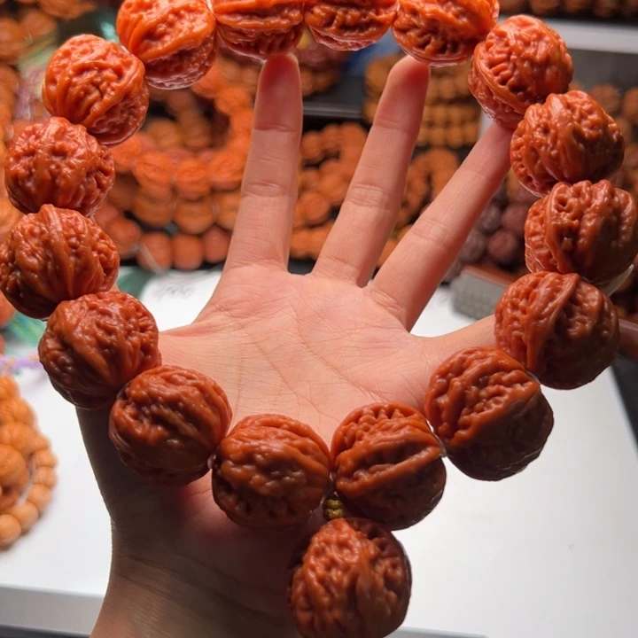 文玩核桃手串9孤品手持