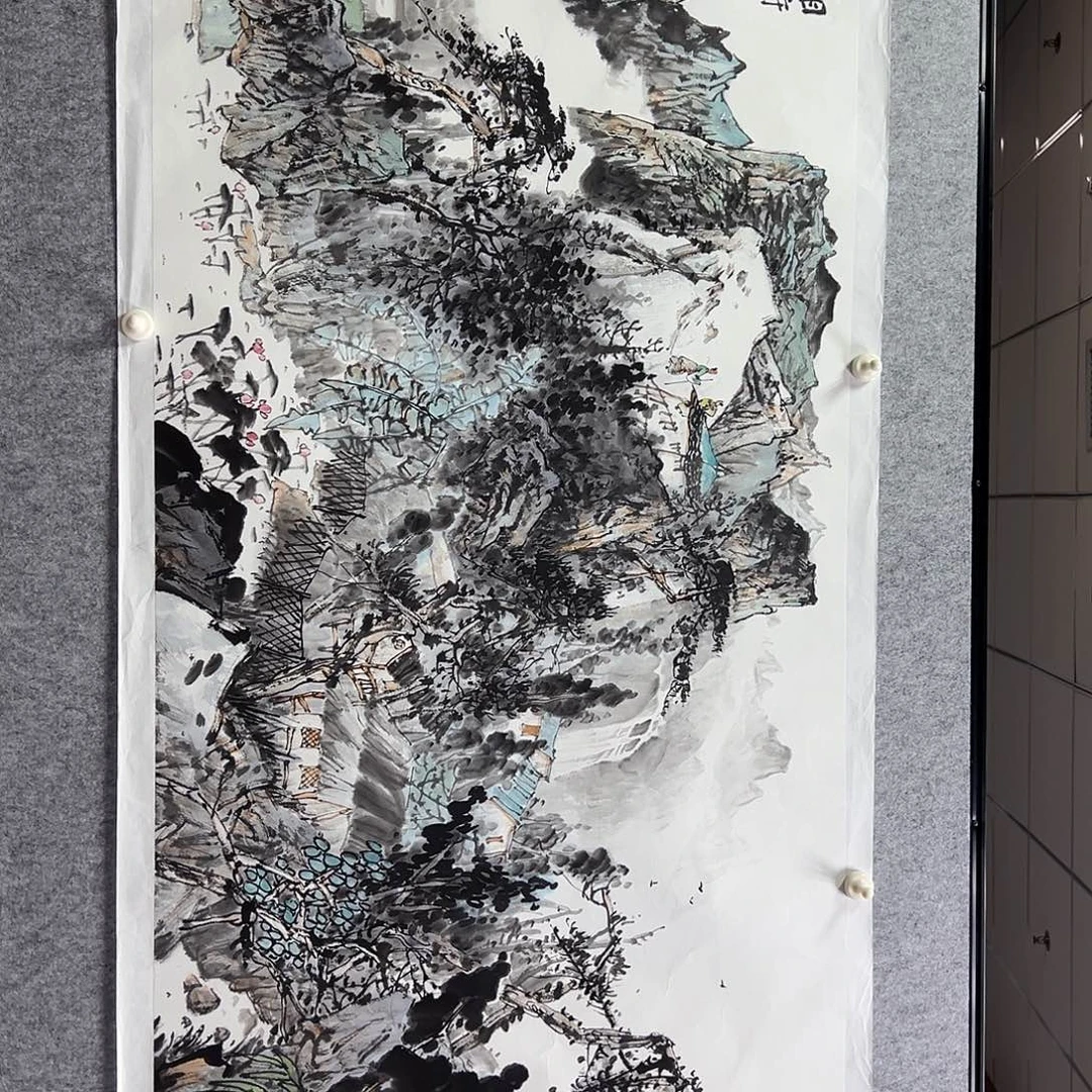 国画李文峰的作品