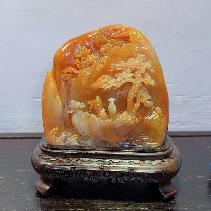 刘***1寿山石寿山石摆件精品