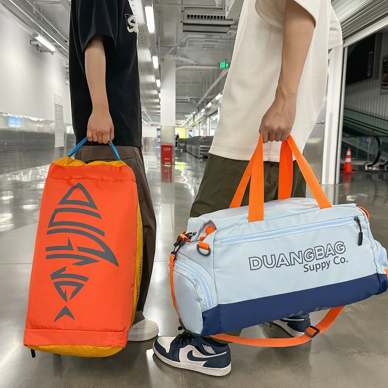 多功能短途旅行包男干湿分离游泳健身训练包大容量轻便手提双肩包
