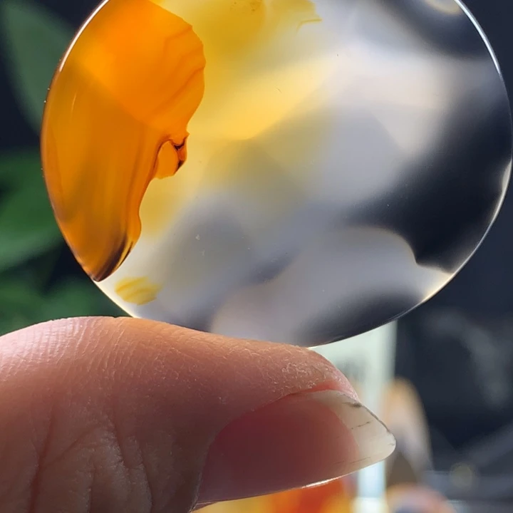 玛瑙/玉髓颈饰未镶嵌048