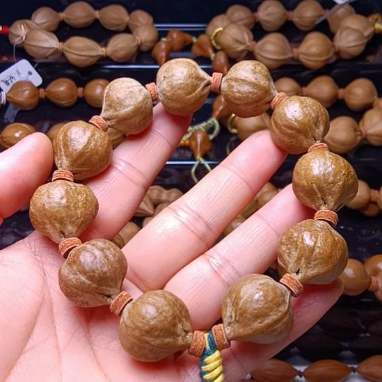 手串/手链橄榄核橄榄核手串铁核蒜头蜜挑臀鸡血红蜜桃臀1.9福利