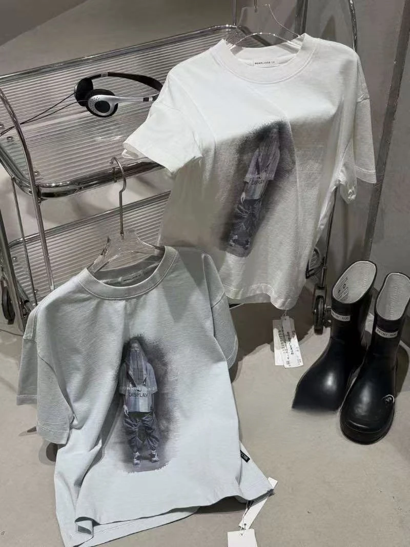 XT2206白色高货T恤【120-160】