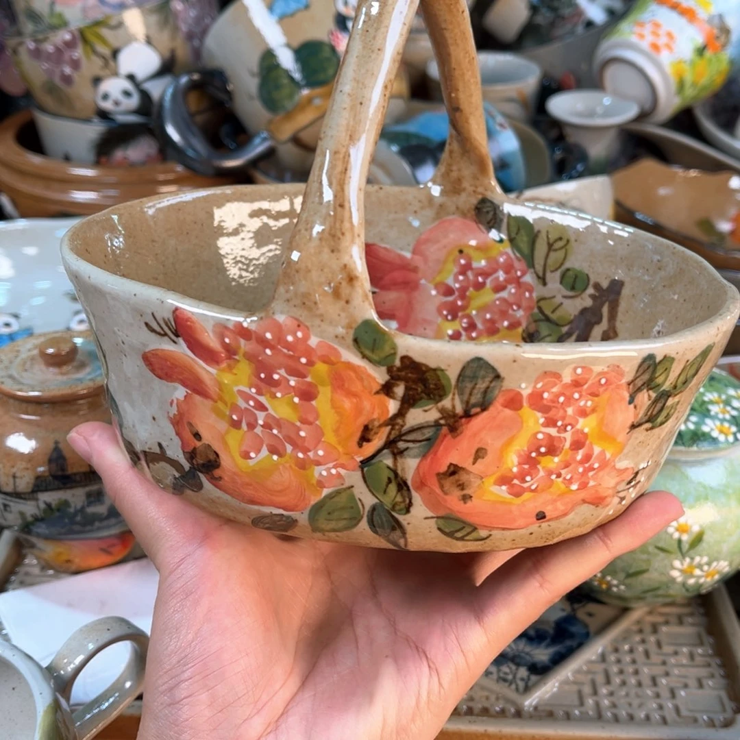 景德镇手工手绘杯