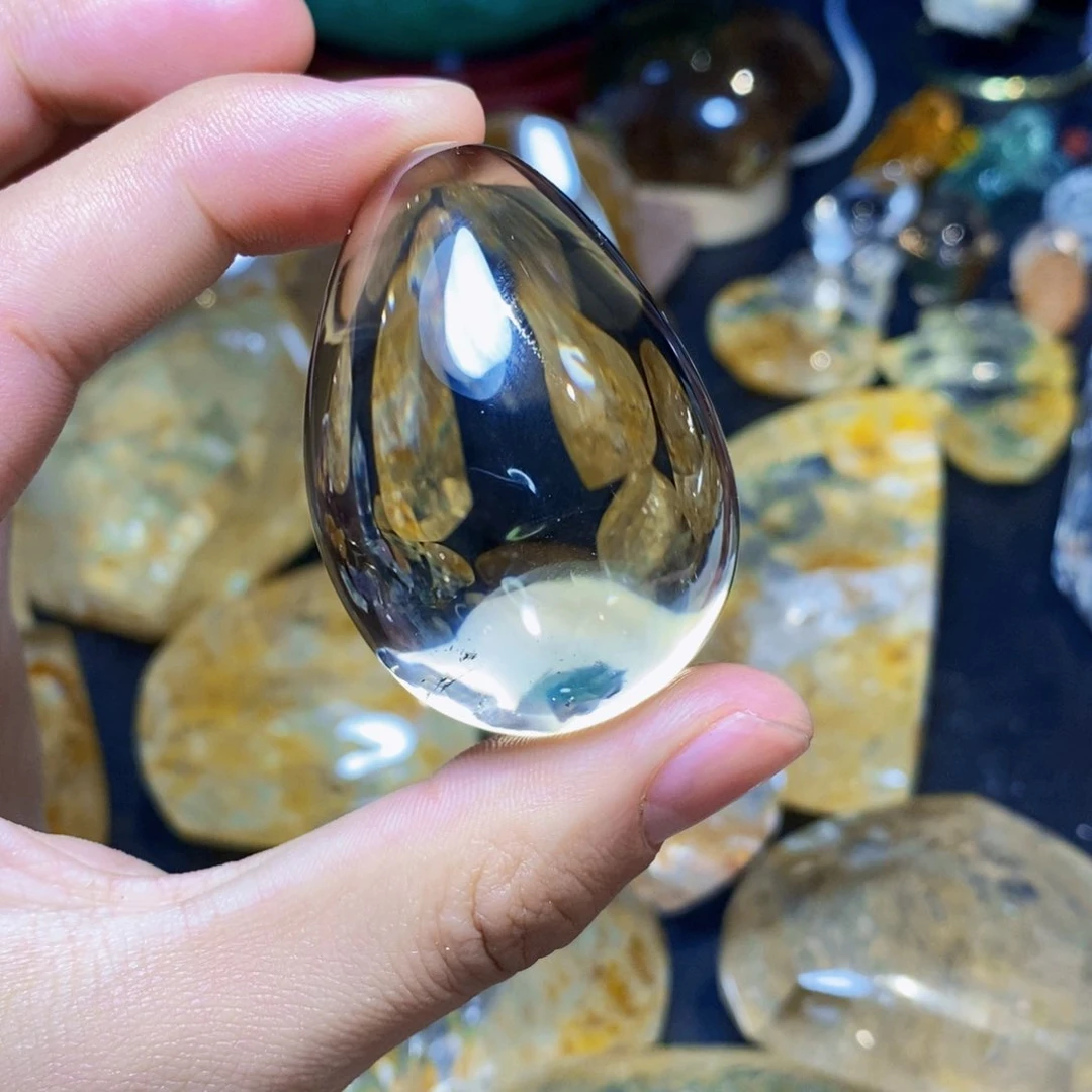 水晶天然礁花水晶随形未镶嵌