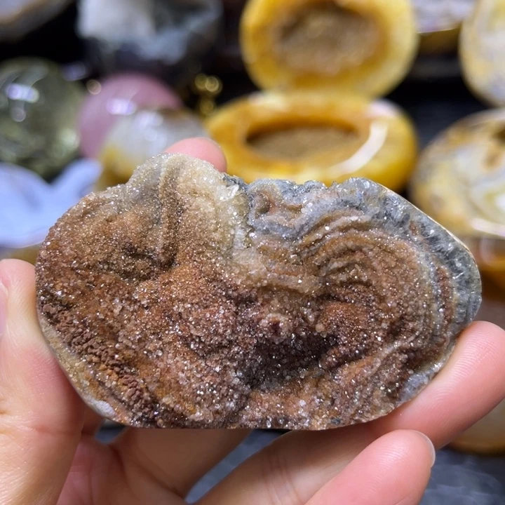 未镶嵌发饰水晶黄晶随行