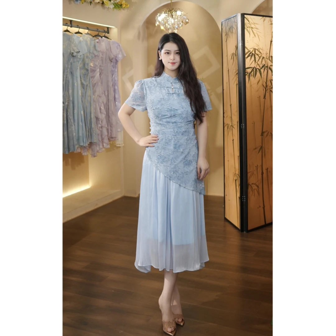 冰冰定制-171（ 岸芷汀兰）连衣裙DMH180-XX
