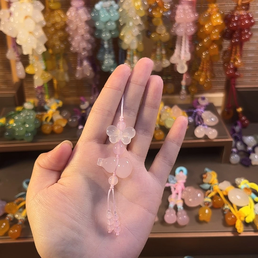 玛瑙/玉髓未镶嵌车挂