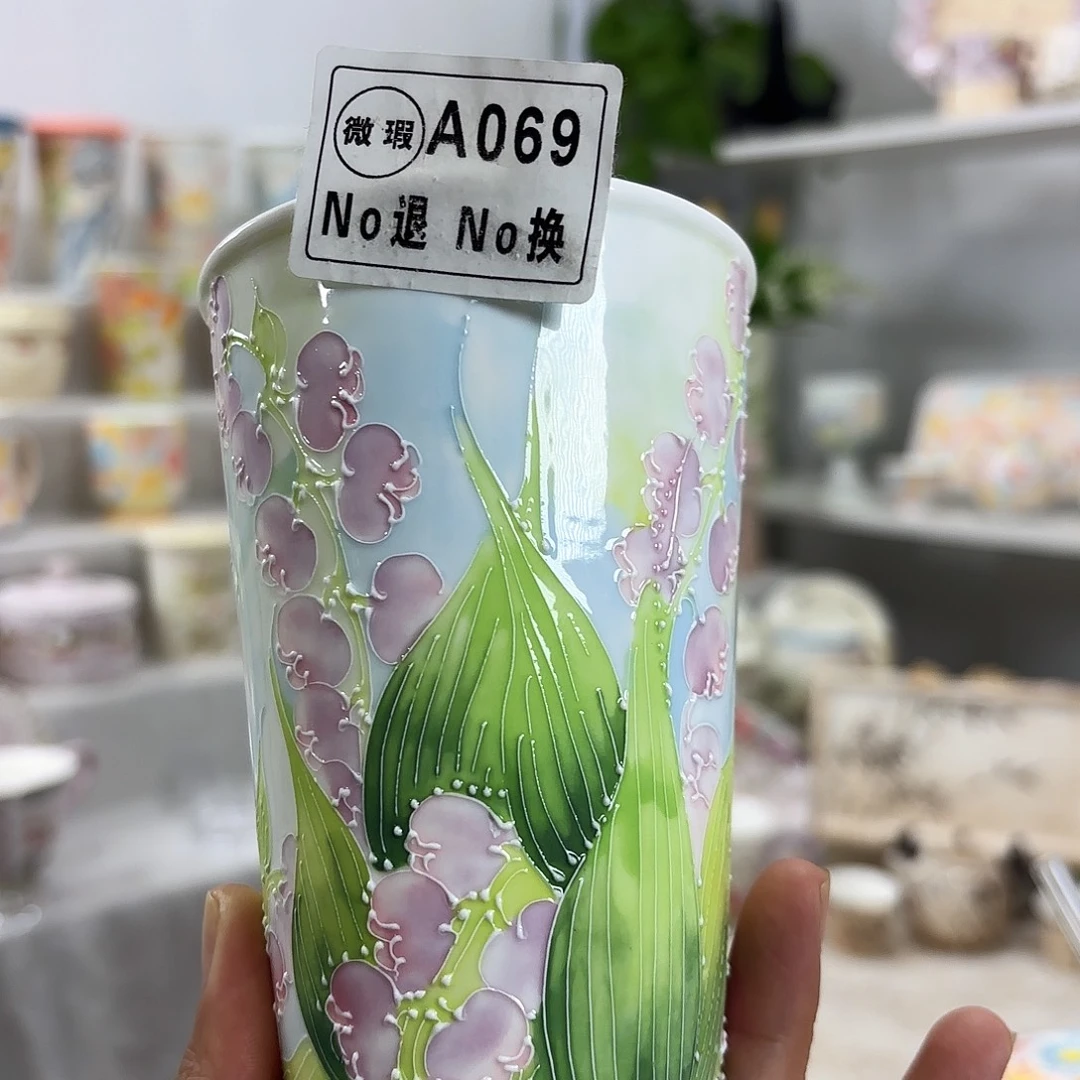 手绘创意高温釉下彩陶瓷