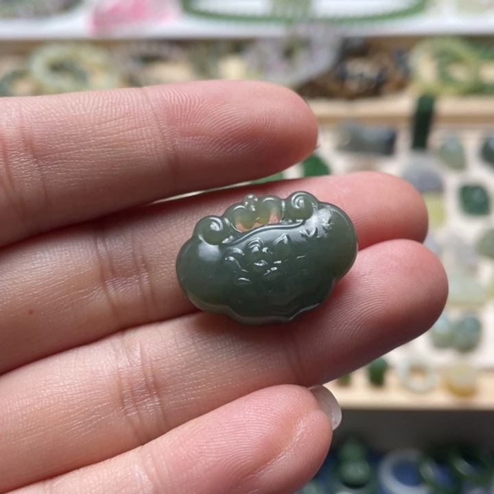 吊坠(不含链)未镶嵌和田玉