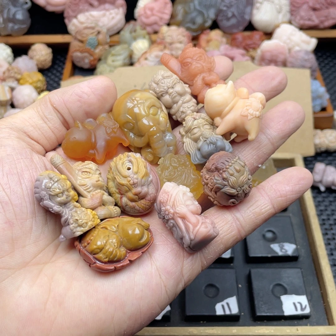 玛瑙/玉髓未镶嵌珠宝半成品