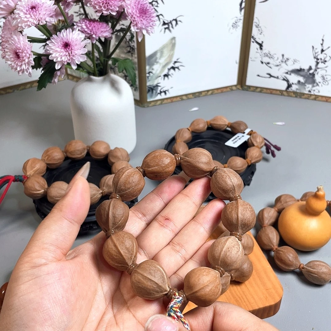 ****见手串/手链橄榄核20.5/25梅林铁核