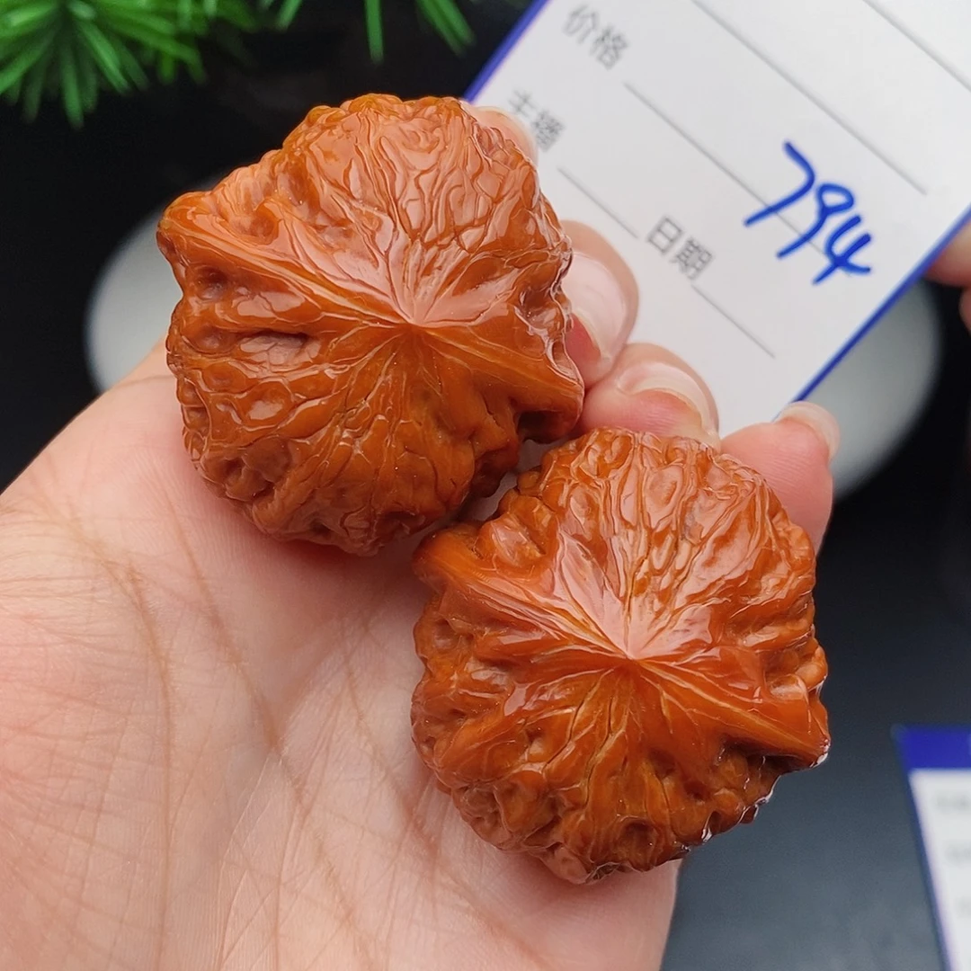 文玩核桃把件40铁锤794