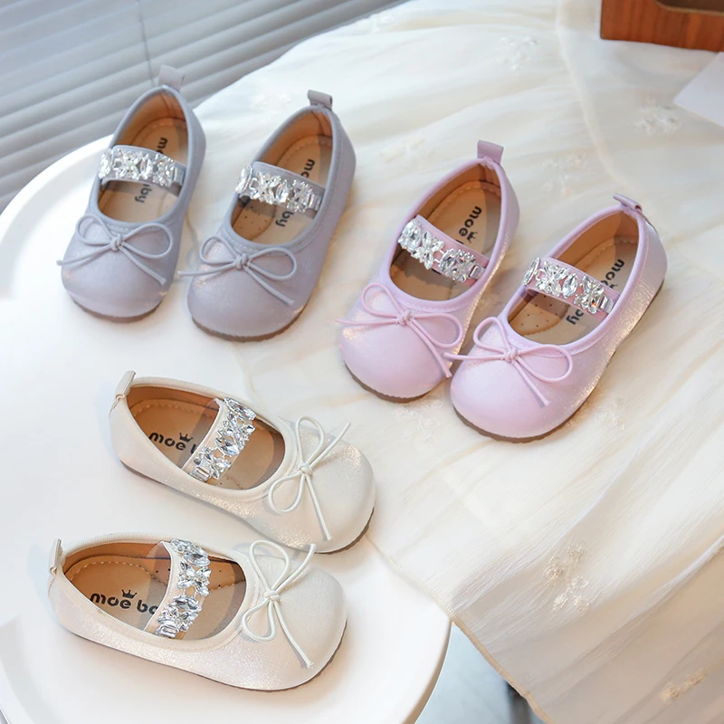 女童公主鞋小皮鞋春夏儿童软底芭蕾舞鞋中大童小童玛丽珍单鞋36