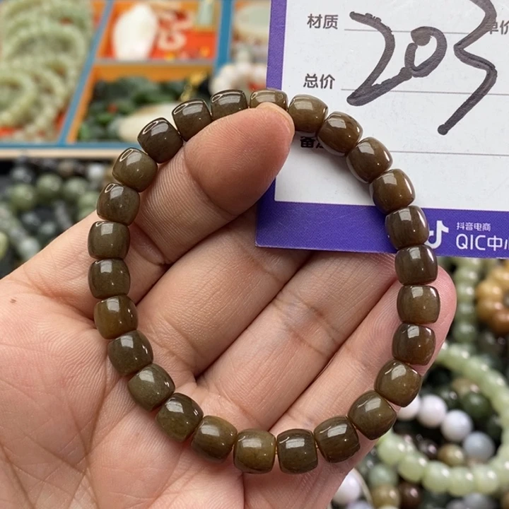 和田玉手链未镶嵌