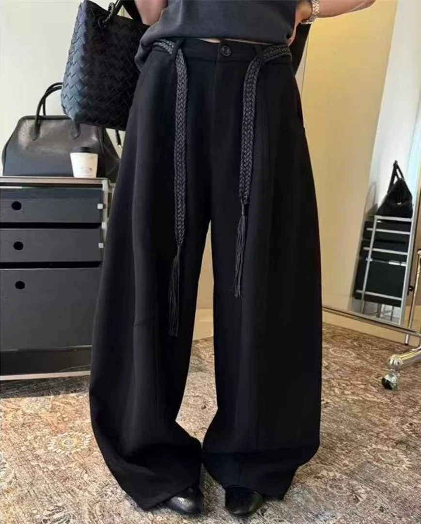 Z.X  欧货立体剪裁西装弯刀裤（无腰带）  626（A1）