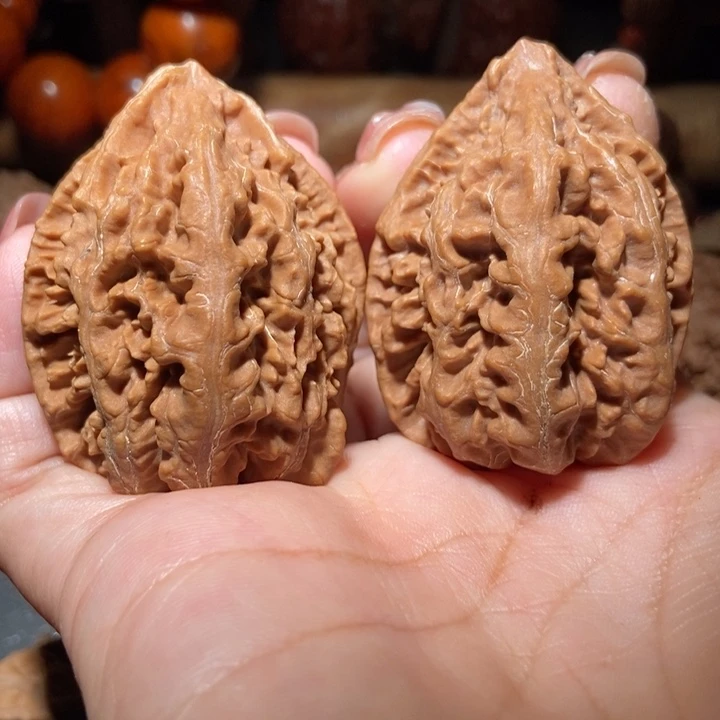 把件文玩核桃东北楸子小雪17