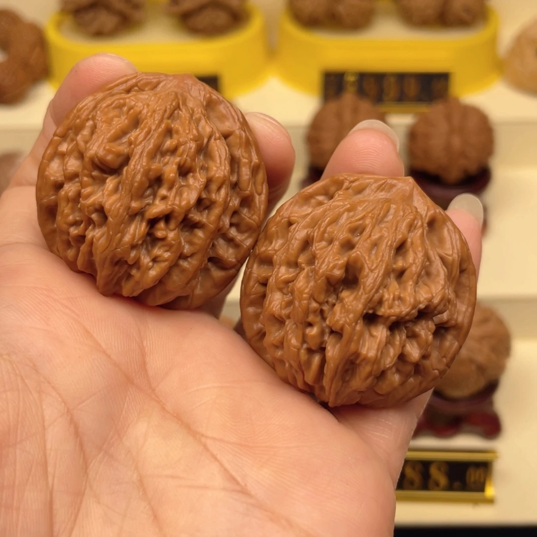 把件文玩核桃爆肉狮虎兽39