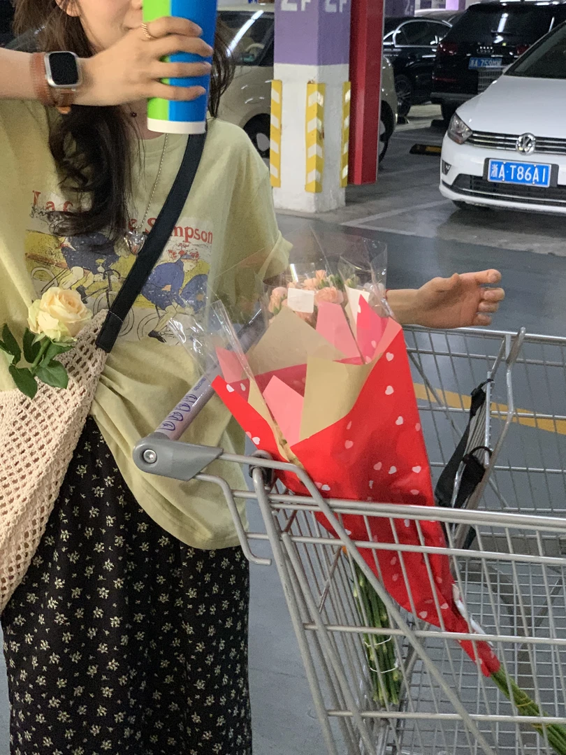 【国内在仓】「夏日手绘」薄款慵懒宽松显瘦T