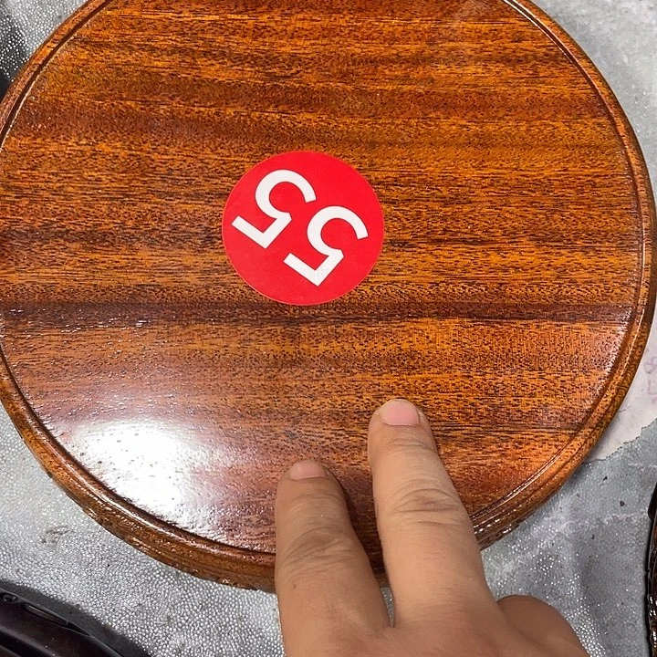 红木底座工艺品紫砂红木底座工艺品2个20公分