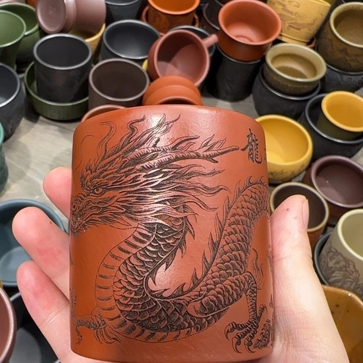 茶杯紫砂全手工紫砂