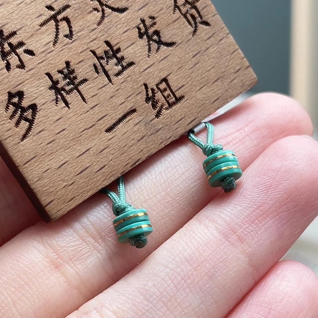 绿松石银S925镶嵌颈饰