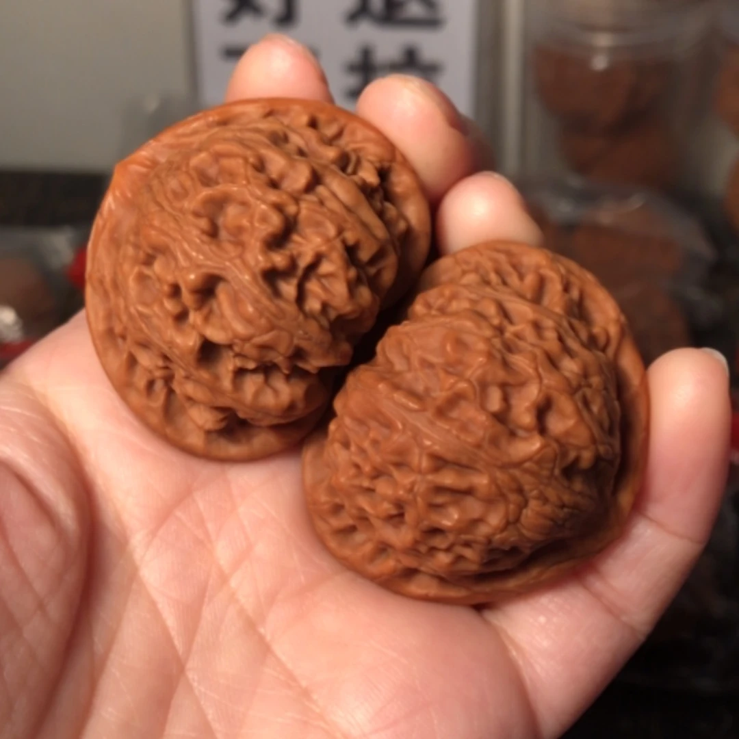 【闪购商品】文玩核桃把件宫灯43