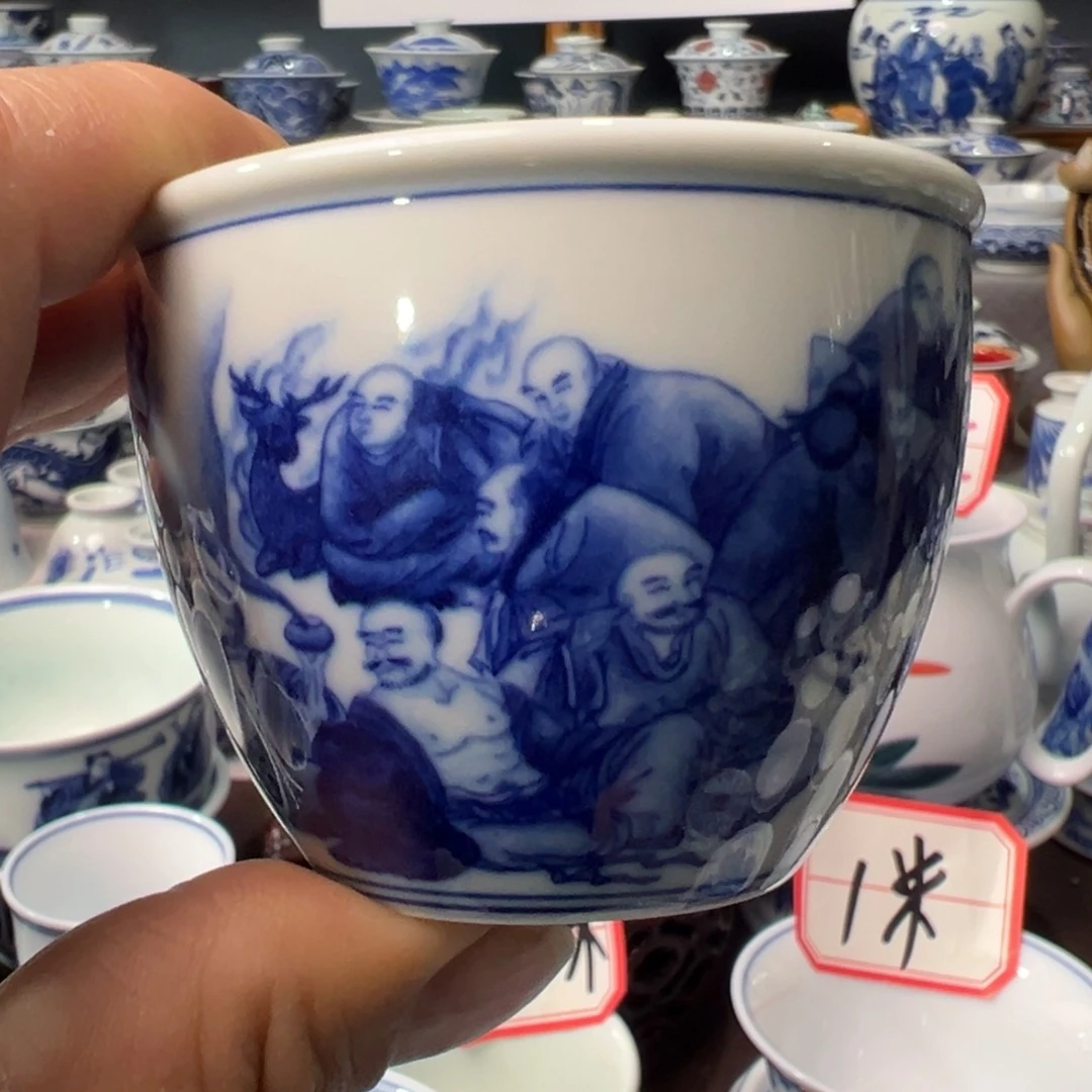 摆件景德镇青花瓷器