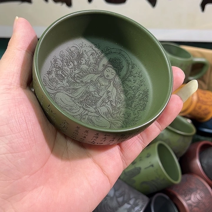 茶杯紫砂全手工紫砂主人杯