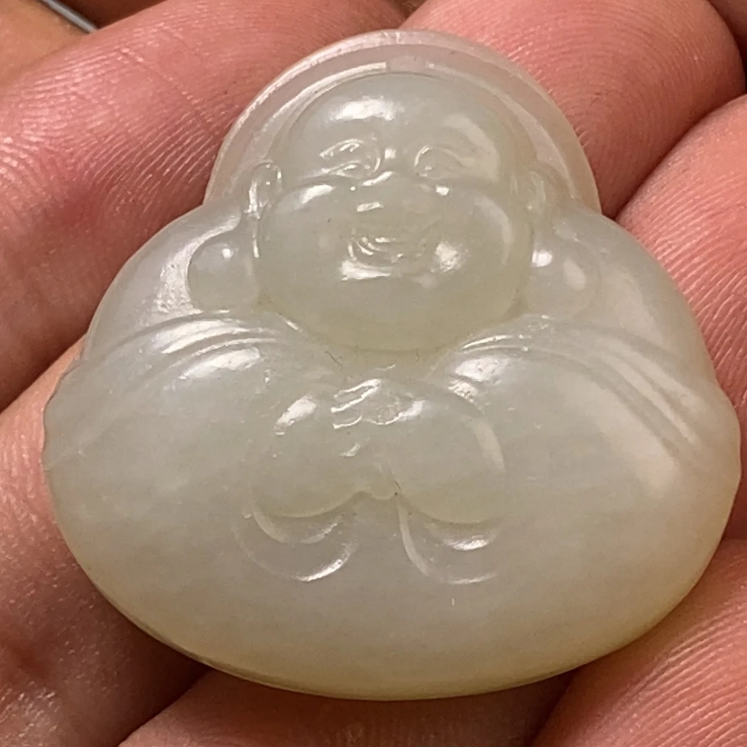和田玉未镶嵌颈饰d****8