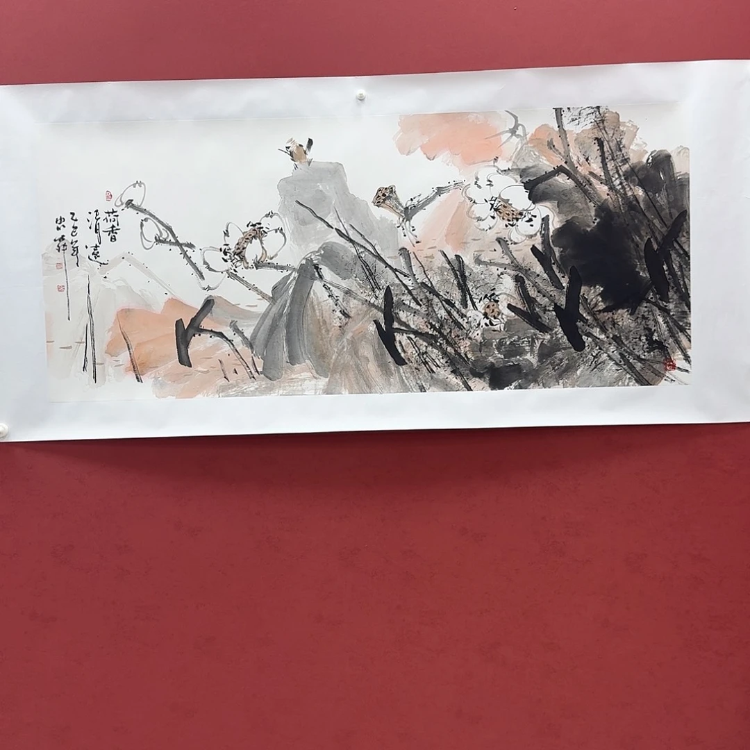 国画国画作品欣赏四尺