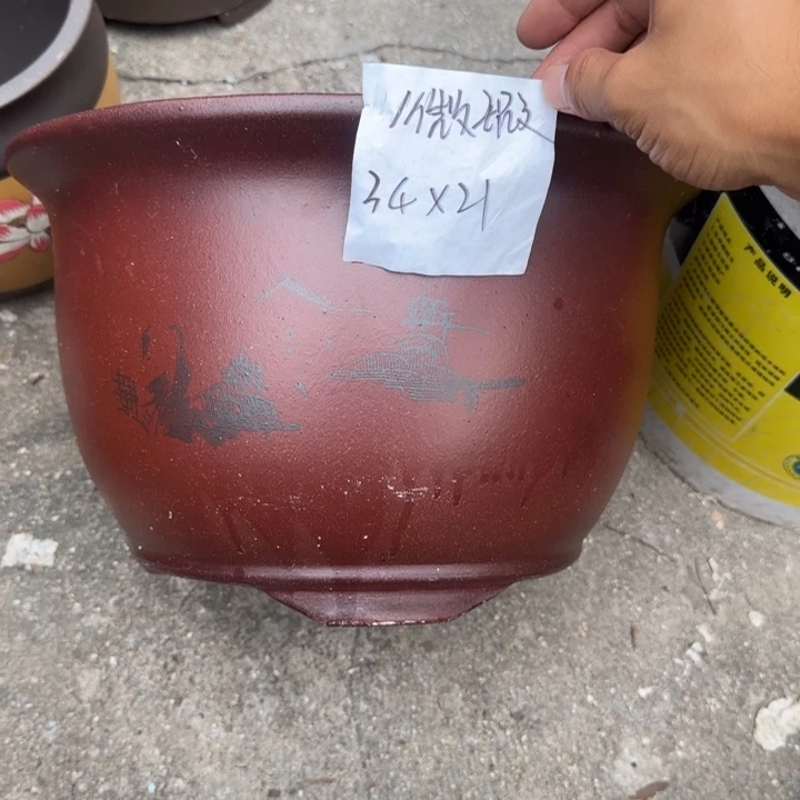 紫砂花盆特价商品