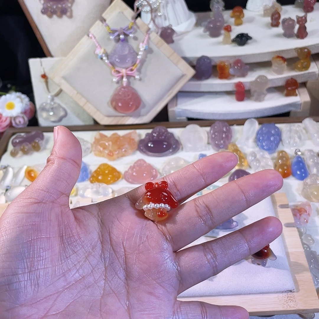 未镶嵌颈饰玛瑙/玉髓