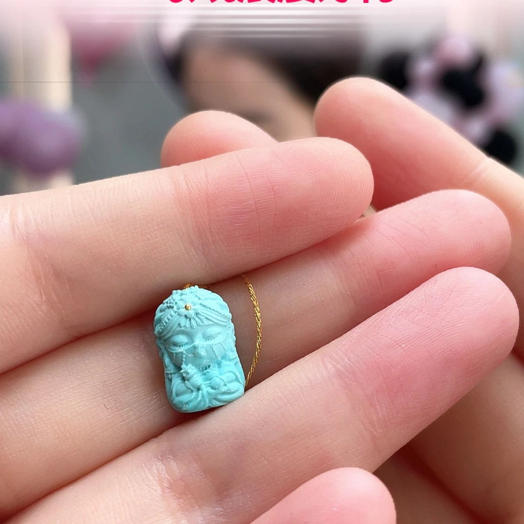 未镶嵌绿松石颈饰