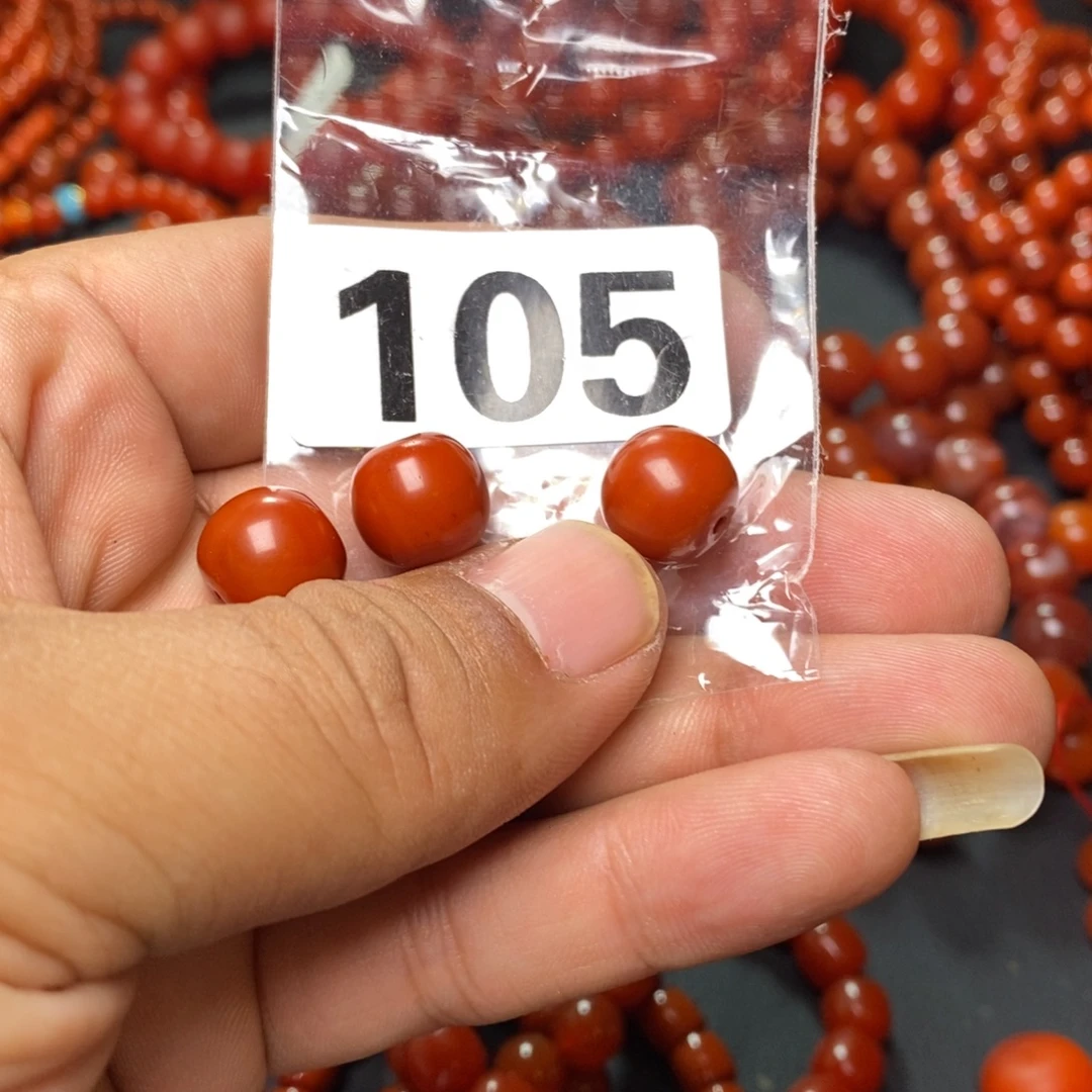 弓***长玛瑙/玉髓未镶嵌手链