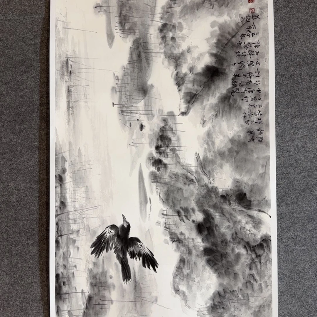 国画谢宗伯老师手绘作品