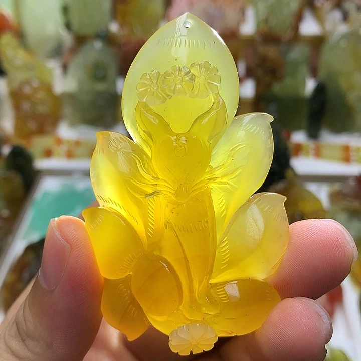 未镶嵌蛇纹石玉珠宝半成品