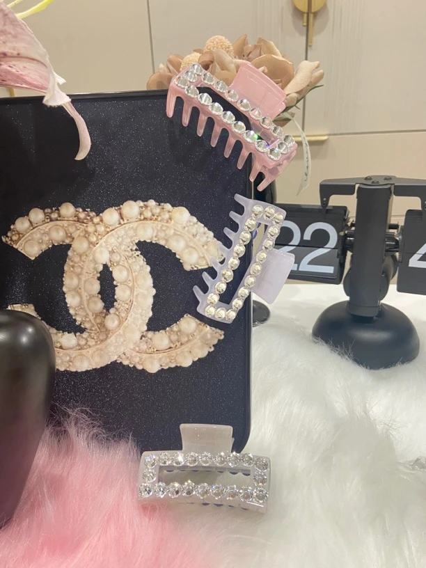 韩国气质女神巨闪发夹H206