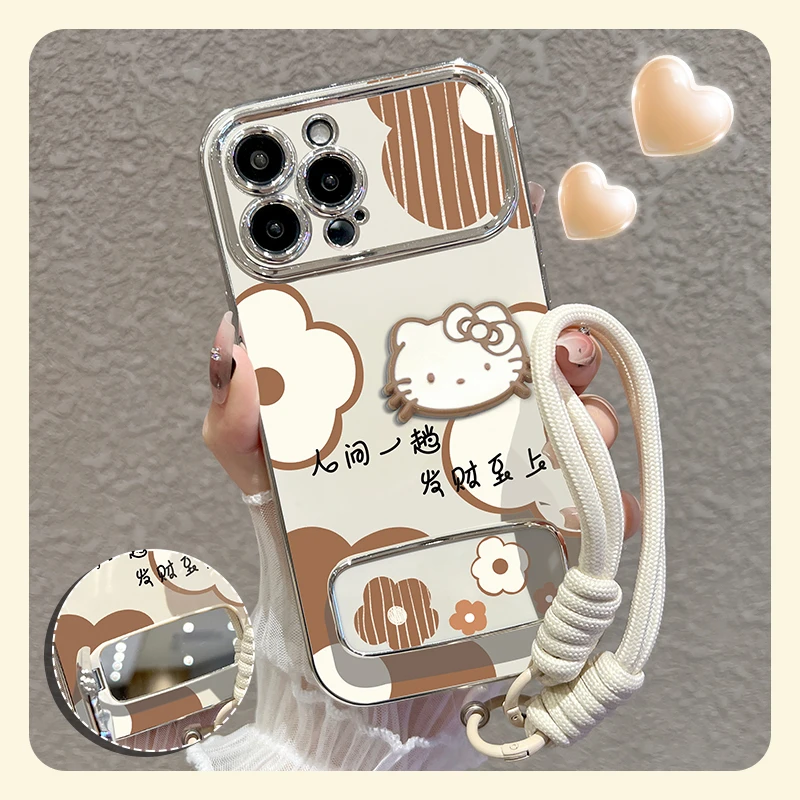 适用【苹果15pro/max】手机壳人间一趟大视窗硅胶防摔女款卡通可爱