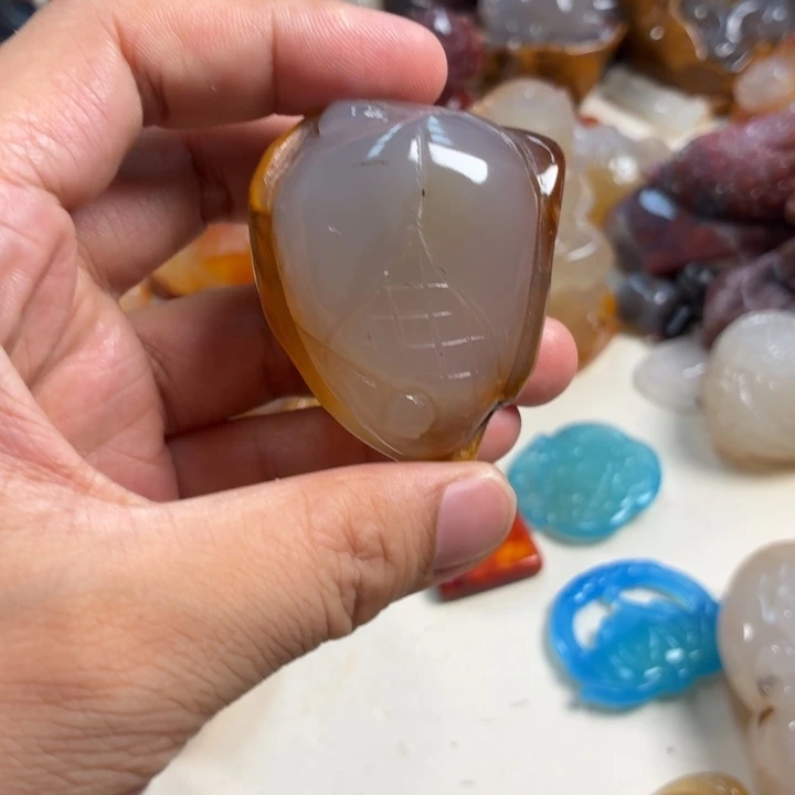 未镶嵌吊坠(不含链)玛瑙/玉髓