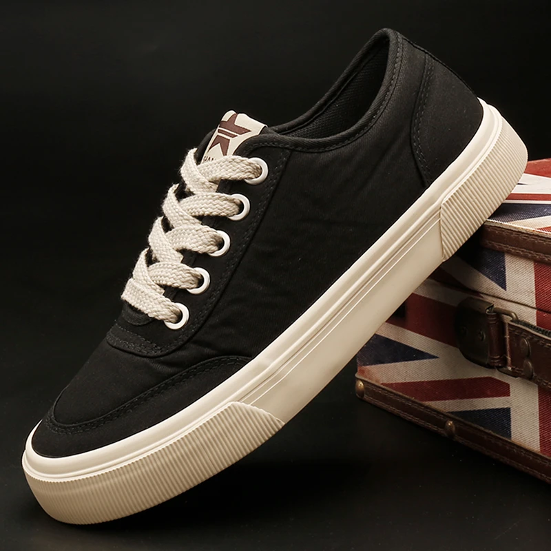 25819 男鞋软底舒适休闲鞋新款春秋潮鞋男士布鞋韩版百搭潮流板鞋