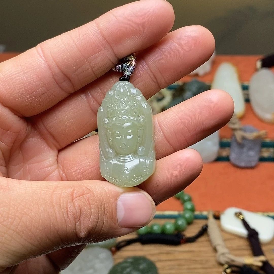 和田玉珠宝半成品未镶嵌