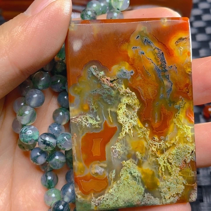 玛瑙/玉髓颈饰未镶嵌军*