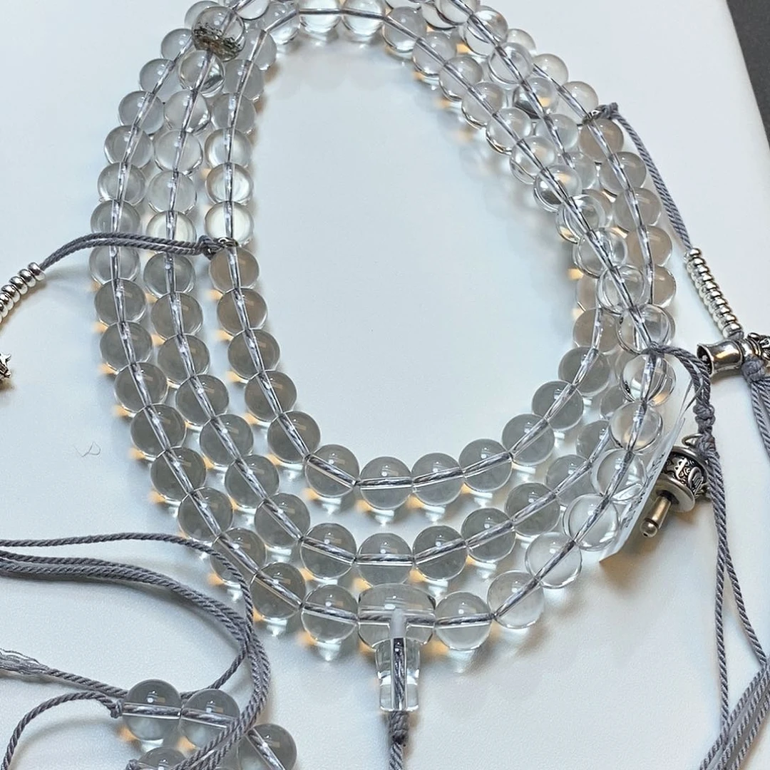 水晶手链未镶嵌理*?原创设计绿幽灵