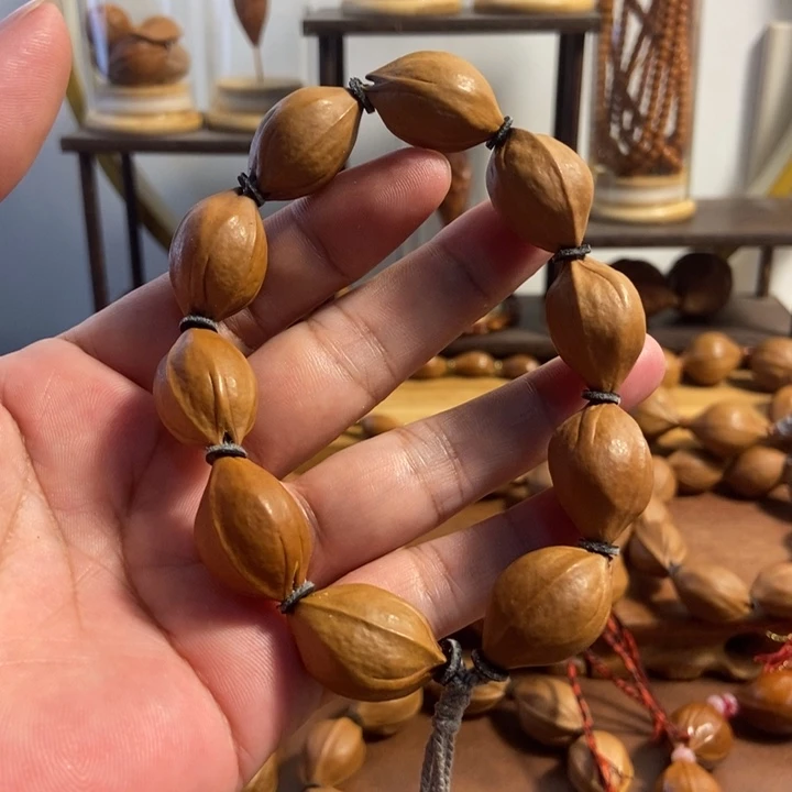 吊坠橄榄核16 x24原生态梅林铁核