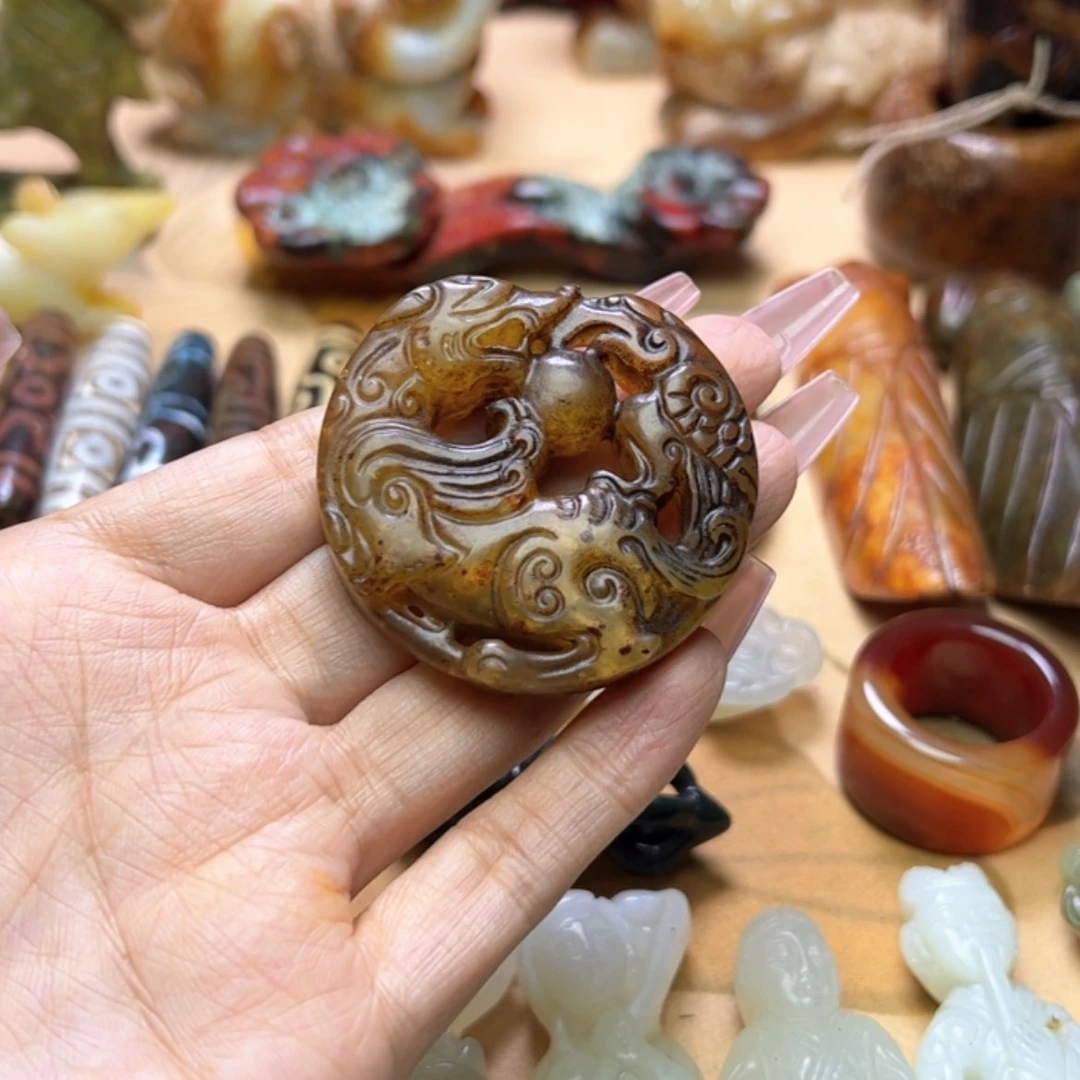 【闪购商品】蛇纹石玉颈饰未镶嵌