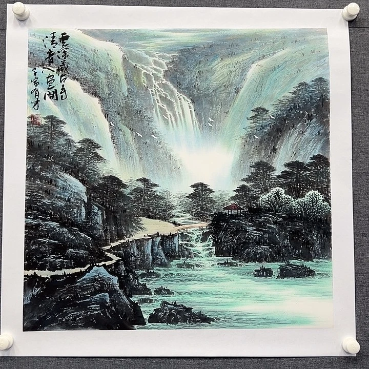 国画书画作品多次