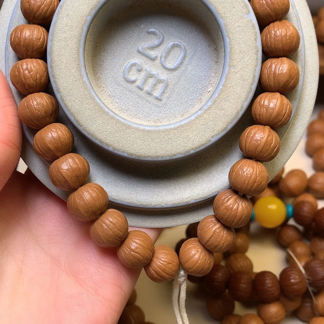 能***儿猴头核桃手串12南瓜全品手持