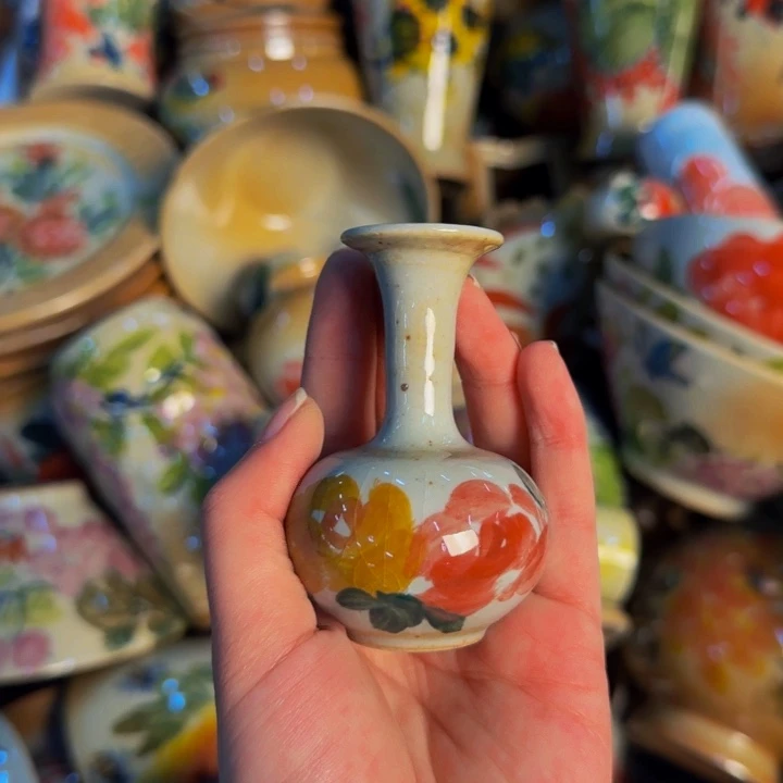 瓷片景德镇陶瓷手工手绘