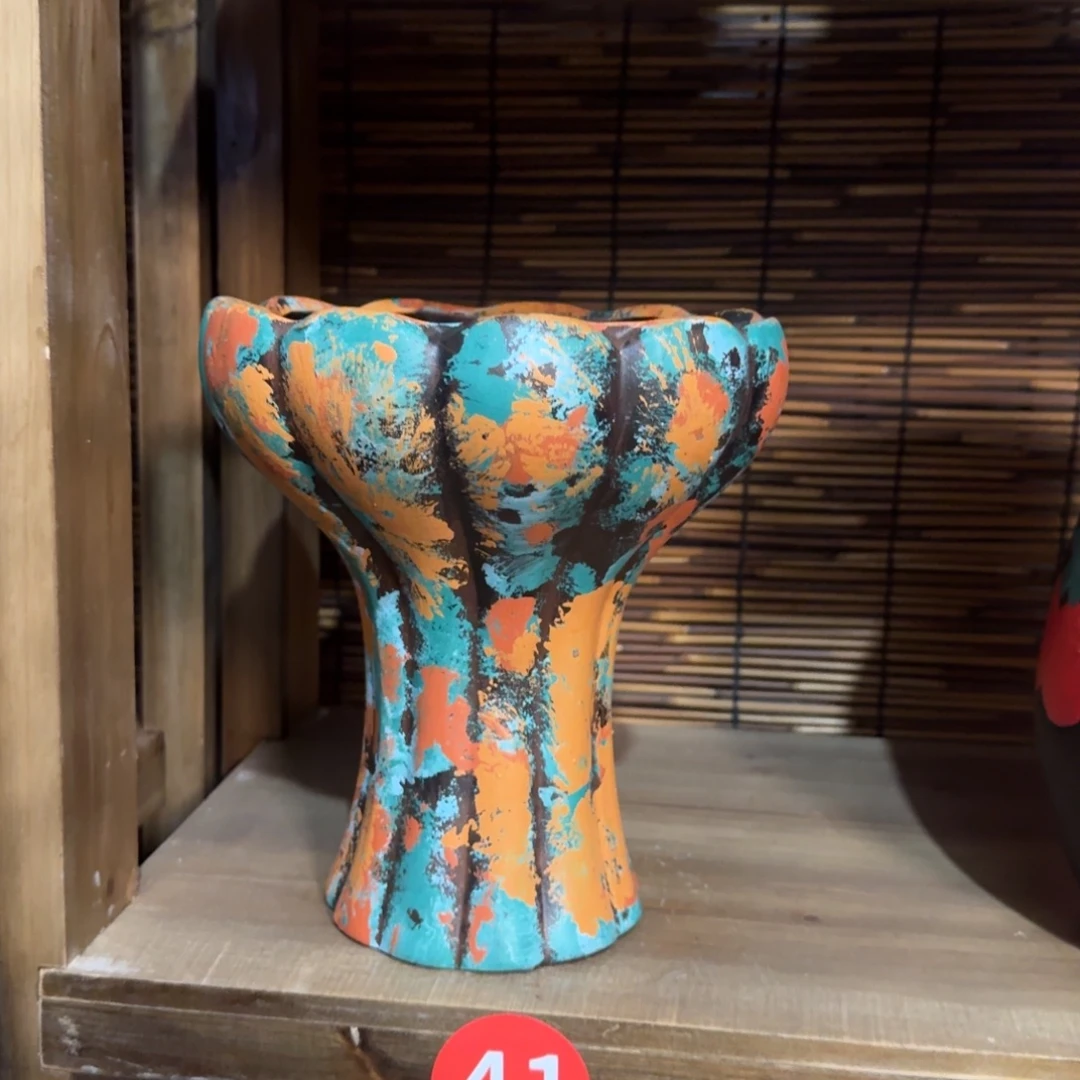 带孔高端浮雕花盆炸炸炸炸